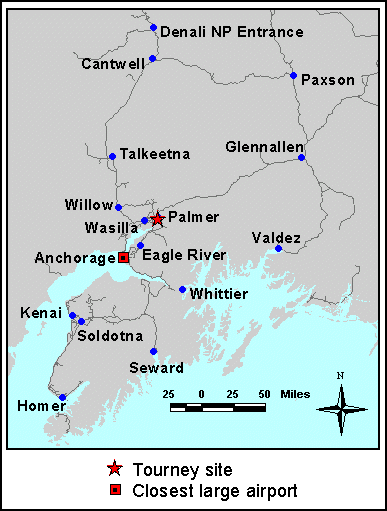 Southcentral map
