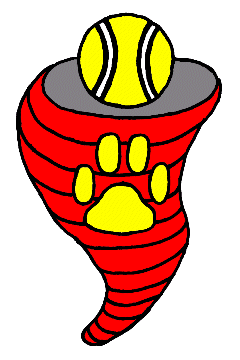 Cyclone Flyers Flyball Club Logo